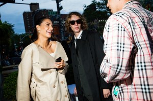 The scene at the Burberry x Lucien dinner