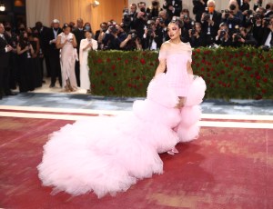 at The 2022 Met Gala celebrating In America: An Anthology of Fashion held at the The Metropolitan Museum of Art on May 2, 2022 in New York City.