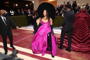 SZA at The 2022 Met Gala celebrating In America: An Anthology of Fashion held at the The Metropolitan Museum of Art on May 2, 2022 in New York City.