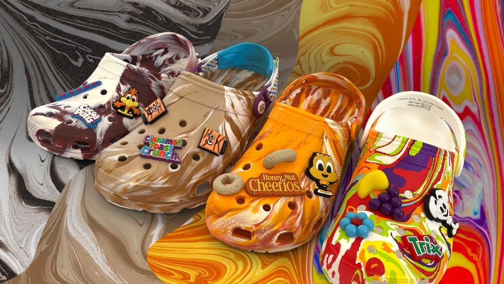 Crocs collaborated with General Mills and Foot Locker on a collection of clogs inspired by popular cereals