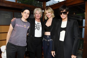 Samantha Ronson, January Jones, Karen Jones and Cassandra Grey