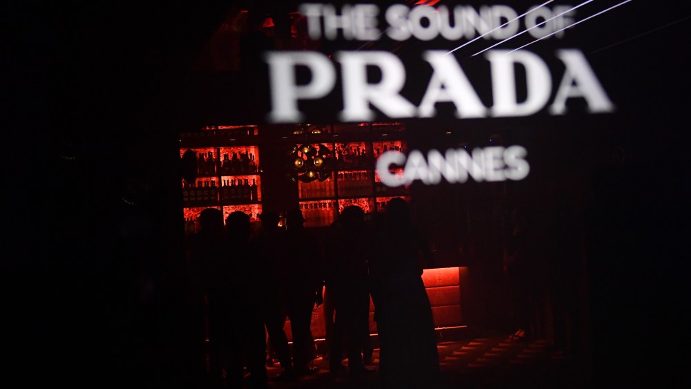 CANNES, FRANCE - MAY 25: Atmosphere at The Sound Of Prada Cannes Day 2 on May 25, 2022. (Photo by Jacopo M. Raule/Getty Images for Prada)