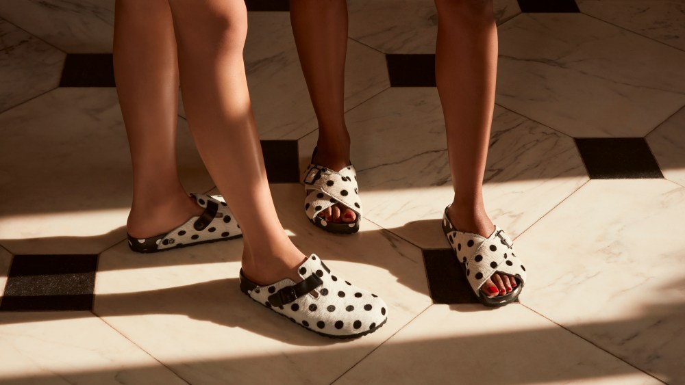 Manolo Blahnik and Birkenstock Collab Goes Dotty for Polka Dots, PVC