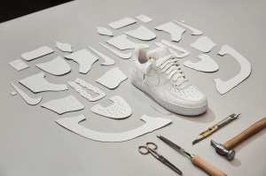 One of Louis Vuitton and Nike’s sneakers designed by Virgil Abloh.