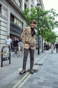 Spring street style in London.