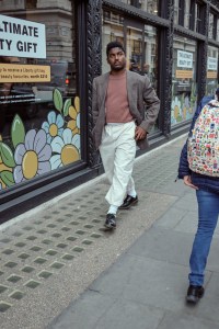 Spring street style in London.