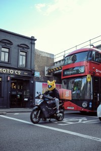 Spring street style in London.