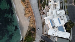 Aerial view of MCASD’s new La Jolla flagship by Selldorf Architects.