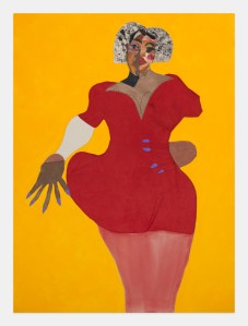 Tschabalala Self, Evening, 2019.