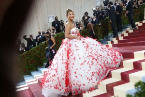 Chloe Kim in Giambattista Valli