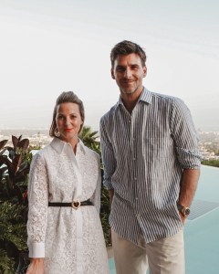 Isabel May and Johannes Huebl
