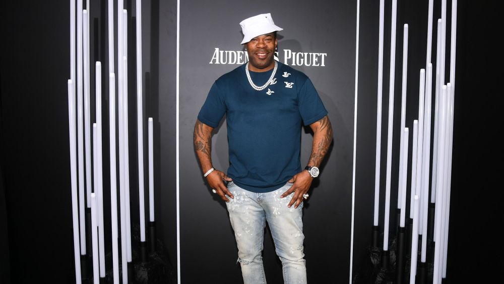 NEW YORK, NEW YORK - MAY 18: Busta Rhymes attends the 50th Anniversary of Royal Oak hosted by Audemars Piguet on May 18, 2022 in New York City. (Photo by Dave Kotinsky/Getty Images for Audemars Piguet)
