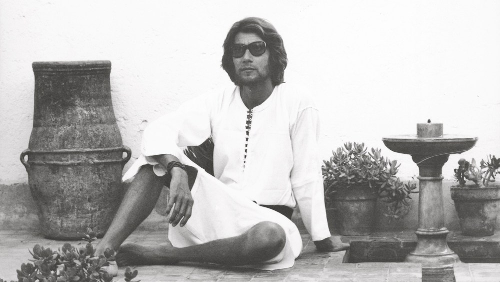 Yves Saint Laurent at Dar El Hanch, undated.