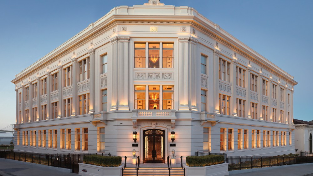 RH opens its San Francisco Gallery in the trendy Dogpatch neighborhood in the Bethlehem Steel Building.