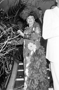 Regine AKA Regina Zylberberg at le Palace, 1978.