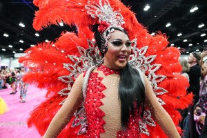The scene at RuPaul's DragCon.
