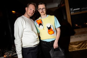 The scene inside Saks x JW Anderson dinner