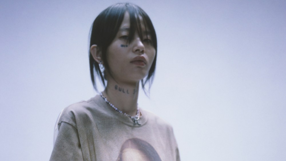 A look from the Stone Island/Supreme collection.