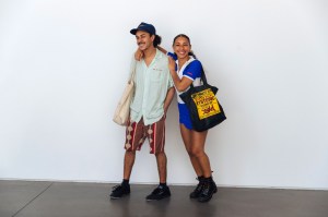 The scene at Frieze New York