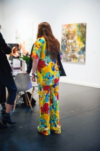 The scene at Frieze New York