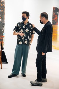 The scene at Frieze New York