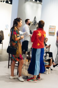 The scene at Frieze New York