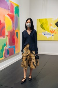 The scene at Frieze New York