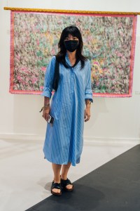 The scene at Frieze New York
