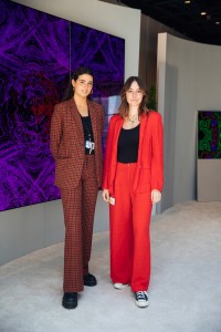 The scene at Frieze New York