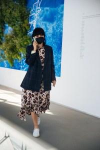 The scene at Frieze New York