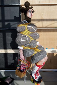Backstage at Thom Browne RTW Fall 2022