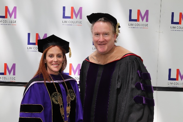 LIM president Elizabeth Marcuse and Todd Snyder.