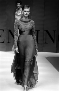 Valentino Fall 1993 Couture Collection Runway Show