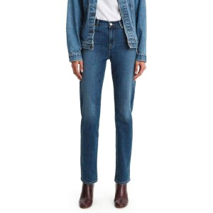 Levi's Women's Classic Straight Jeans Pants (Standard and Plus)