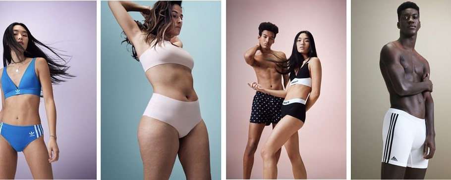 Adidas and Delta Galil Industries have collaborated on a full-range underwear collections for Adidas Originals and Badge of Sport.