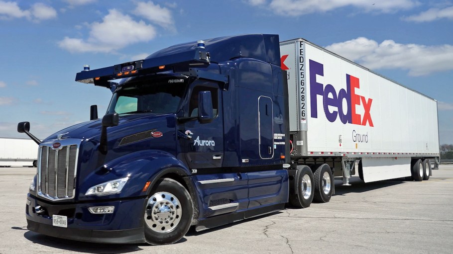 FedEx Aurora Autonomous Truck