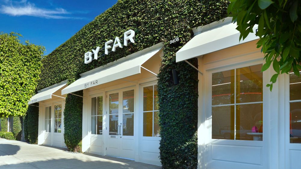 By Far opens on Melrose Place.