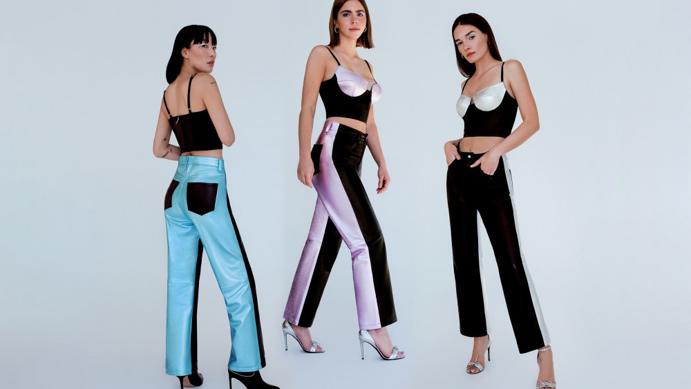 Looks from The Mighty Company's Colorblock Collection.