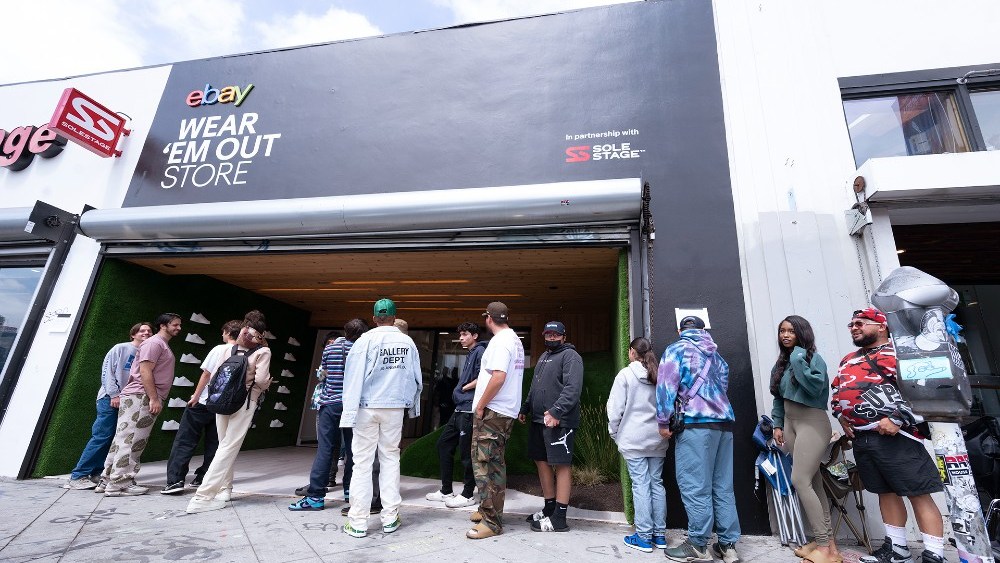 Ebay's Memorial Day Weekend event incentivized sneakerheads to wear their scores instead of stashing them away as collector items.