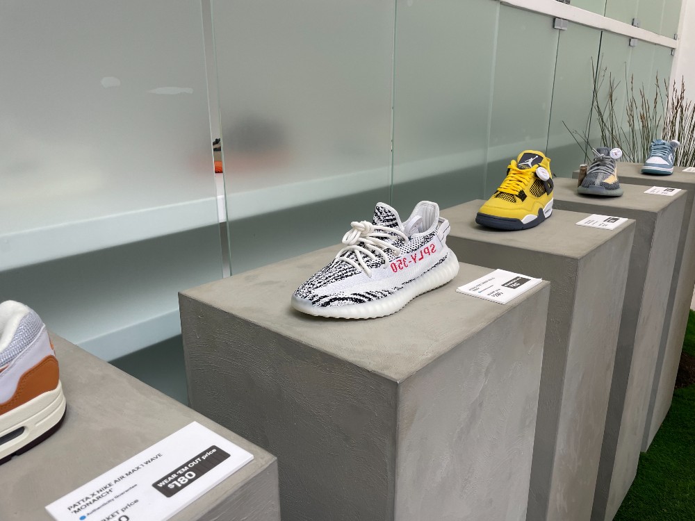 Each day, 10 unique sneaker styles were featured. 