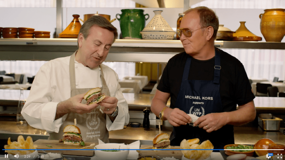Daniel Boulud and Michael Kors