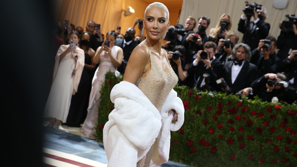 Kim Kardashian at the 2022 Met Gala