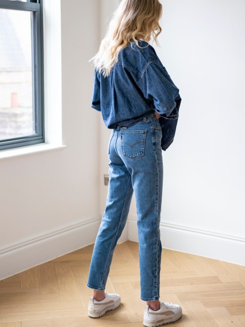 Levi’s debuted the “See It In My Size” and “What’s My Size?” tools in select markets to help online customers better find their fit.