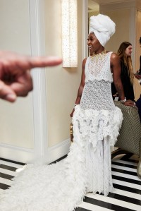 Cynthia Ervio in Louis Vuitton