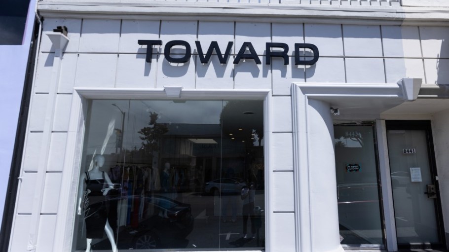 Toward is located at 8443 Melrose Ave in West Hollywood.