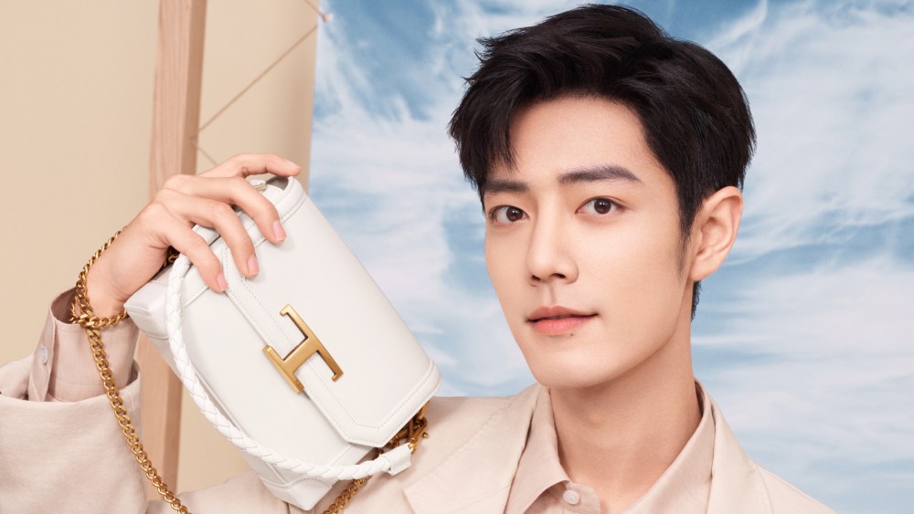 Chinese actor and Tod's brand ambassador Xiao Zhan stars in campaign, promoting his first capsule collection with the Italian brand.