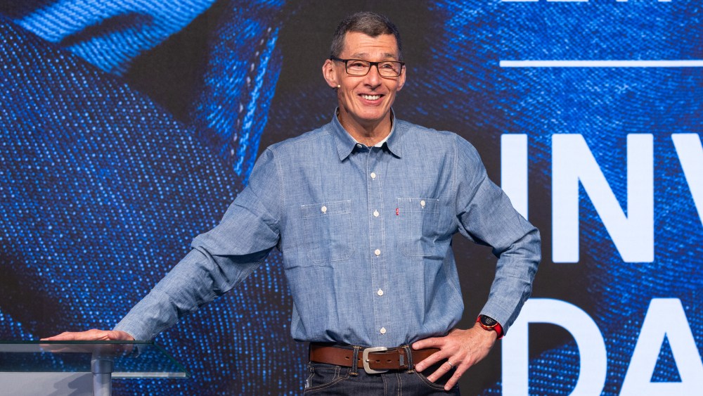 Chip Bergh at Levi's investor day.