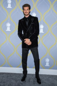Andrew Garfield walking on the red carpet at the 75th Annual Tony Awards held at Radio City Music Hall in New York City on Sunday, June 12, 2022. (Photo by Anthony Behar/Sipa USA)(Sipa via AP Images)