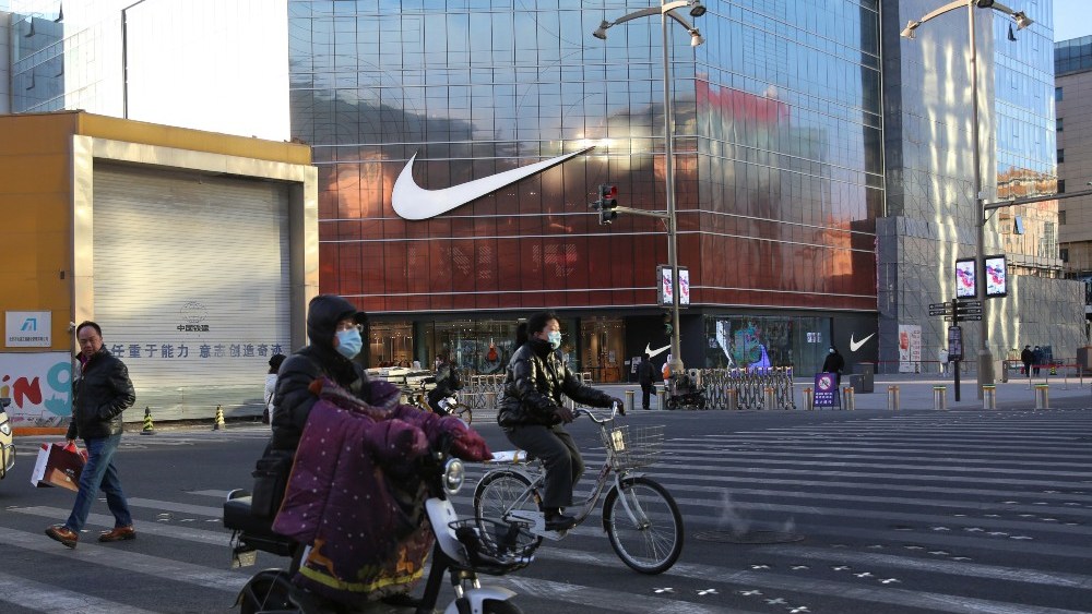 Firms like Goldman Sachs and BofA cited China as they downgraded their Nike earnings forecasts