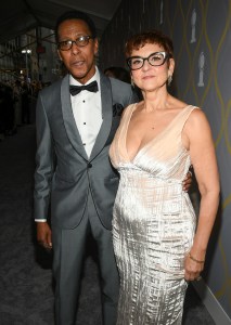Ron Cephas Jones and Kim Lesley at the 75th Annual Tony Awards held at Radio City Music Hall on June 12th, 2022 in New York City.